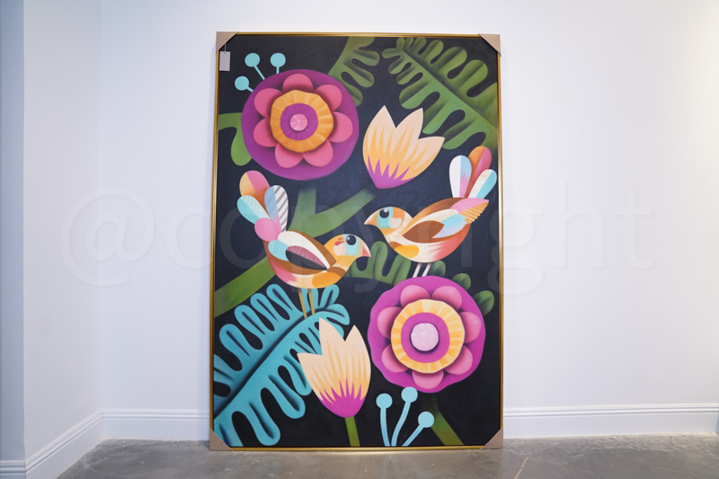 Roses oil painting